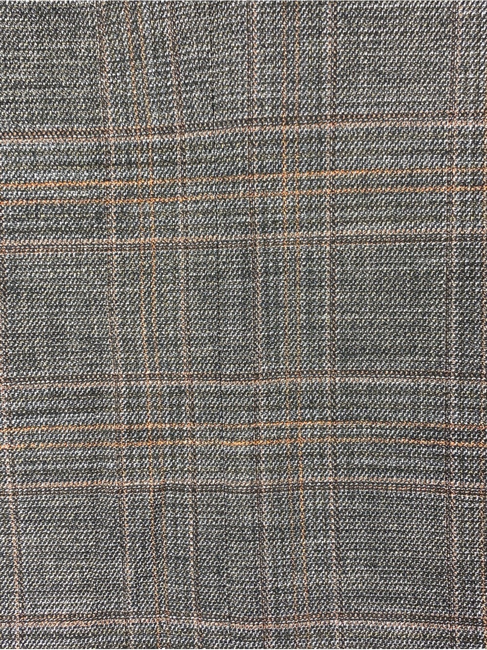 Joseph Abboud Heritage Men’s 42R Blazer Gray Brown Plaid Stretch 2 Button - Picture 12 of 12